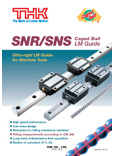 SNR/SNS Шариковые опоры LM направляющих THK